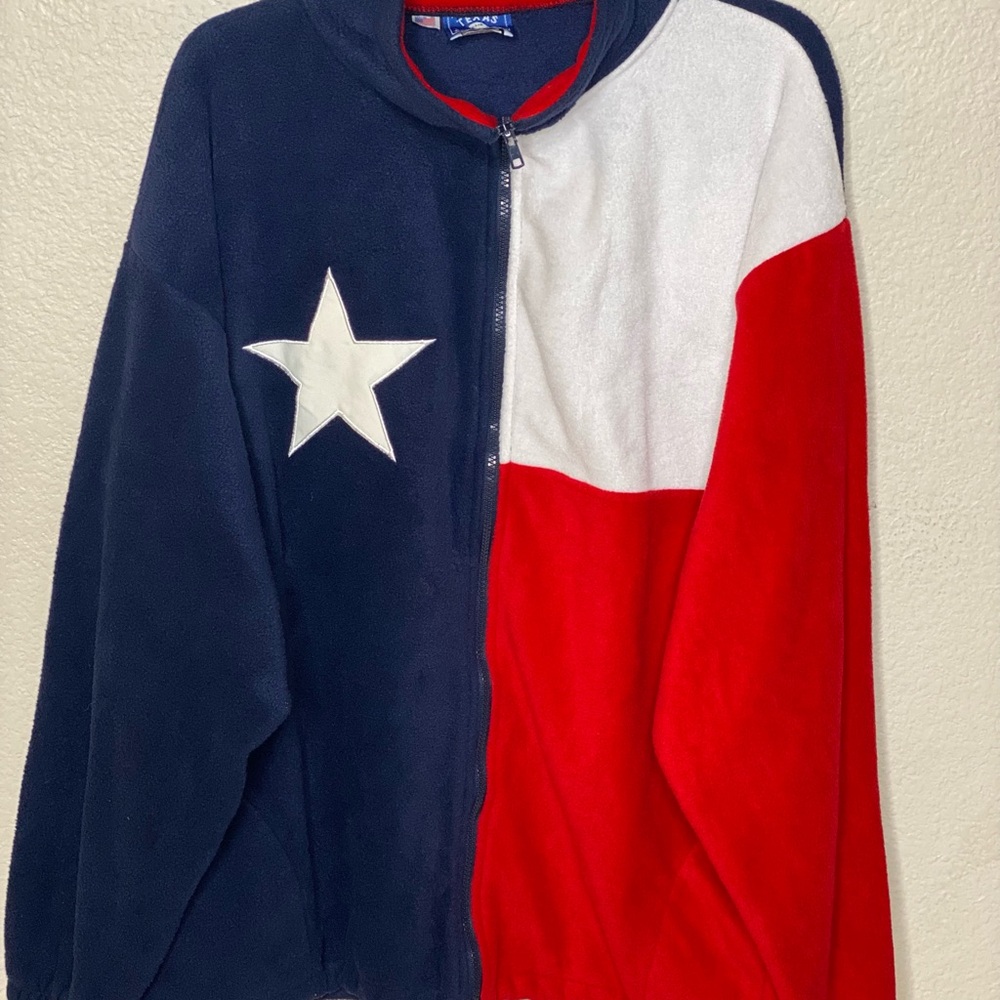 OTTO Kids Red, White, and Blue Star Puffer Jacket